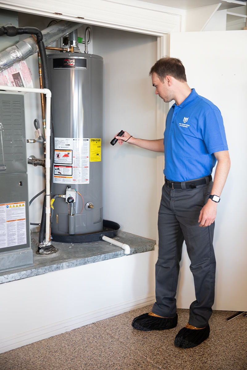 All Masters Plumbing Water Heater Inspection