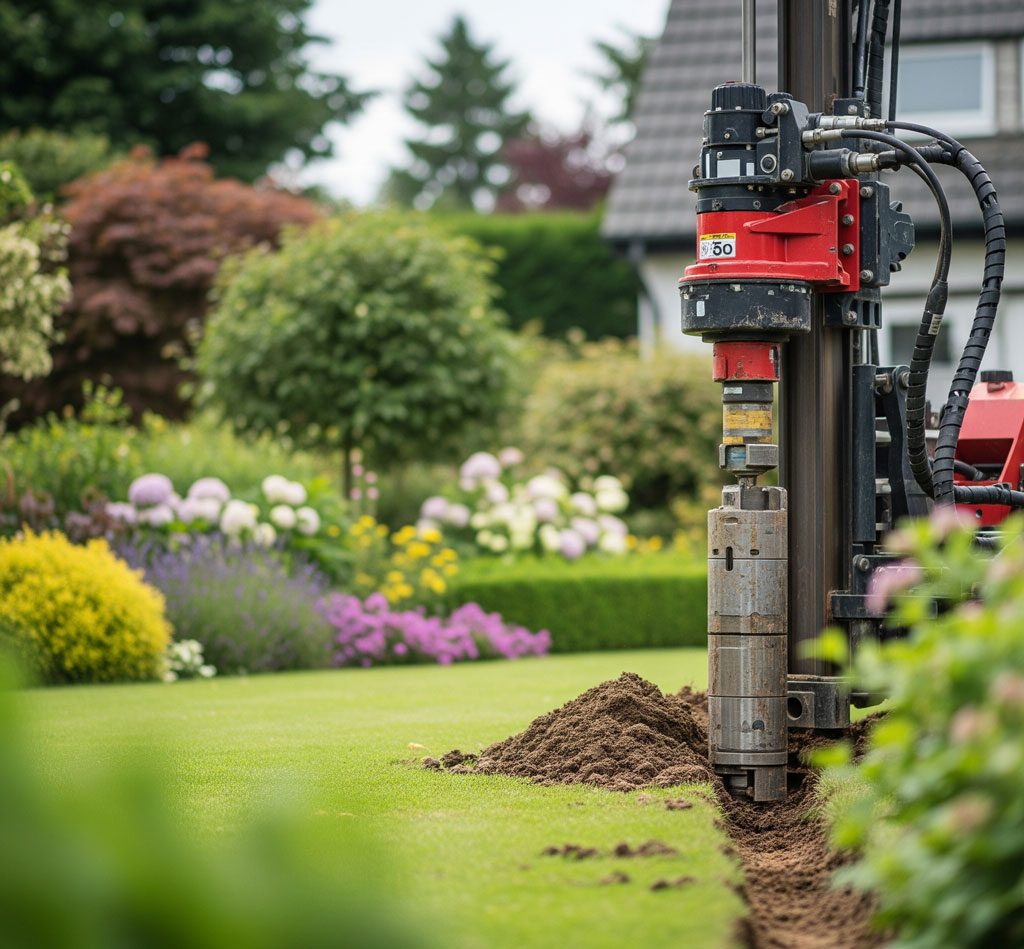 trenchless main water line